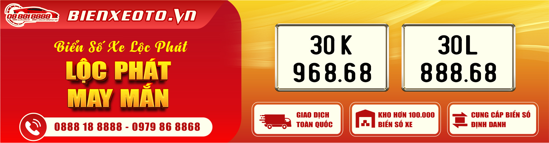 BIỂN SỐ XE LỘC PHÁT